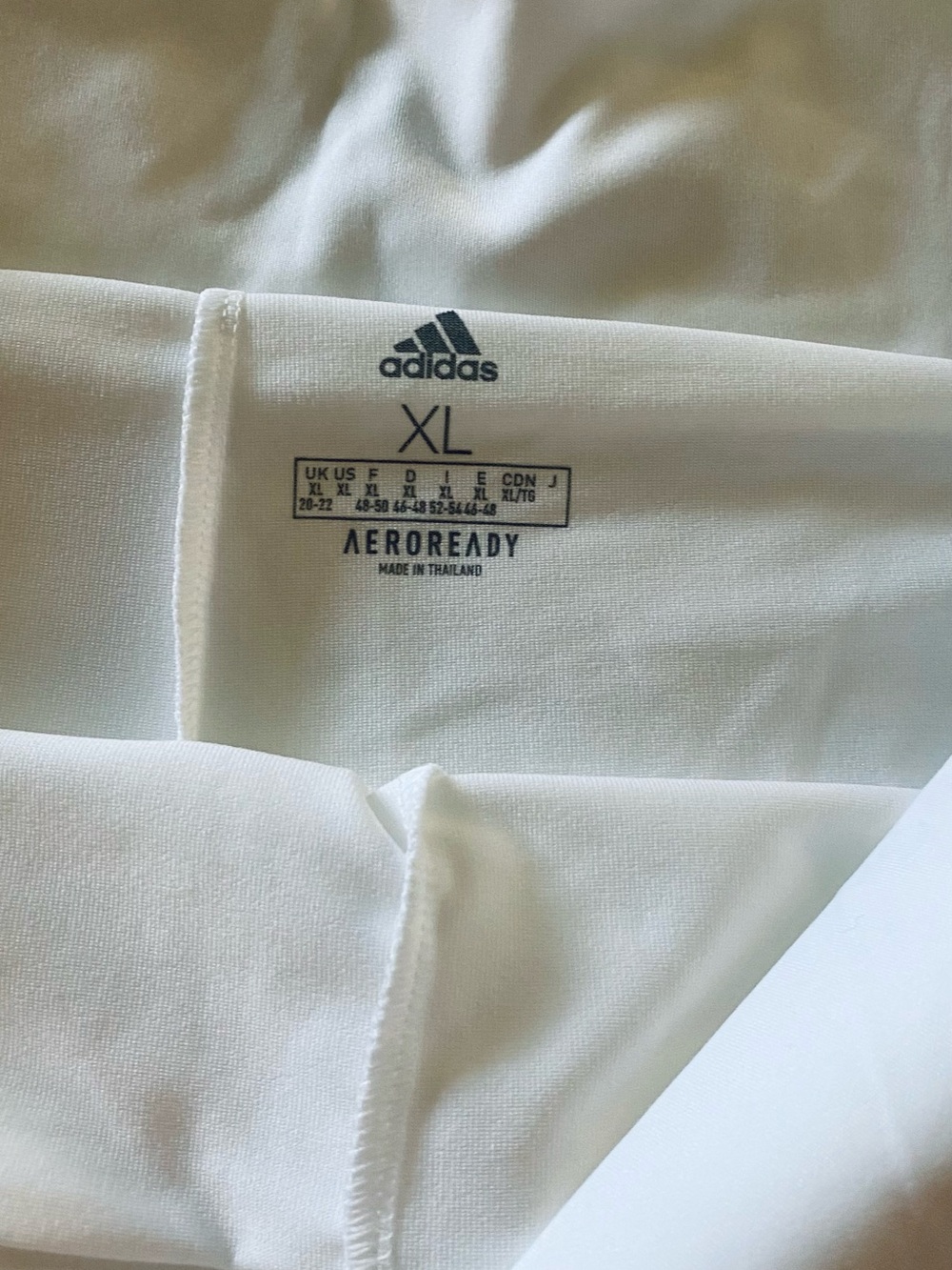 adidas White Women's Athletic Skort with Side Pockets - Picture 4 of 8